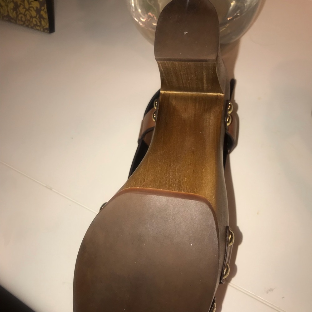 Coach Leather Clogs - Picture 3 of 4